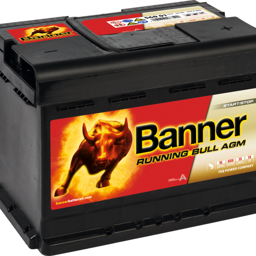 Banner Running Bull AGM 56001 Fahrzeugbatterie 12 V / 60 Ah - Fahrzeug-Batterien