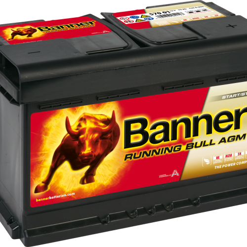 Banner Running Bull AGM 57001 Fahrzeugbatterie 12 V /70 Ah - Fahrzeug-Batterien