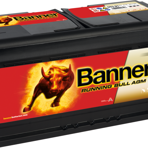 Banner Running Bull AGM 59201 Fahrzeugbatterie 12 V / 92 Ah - Fahrzeug-Batterien
