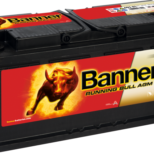 Banner Running Bull AGM 60501 Fahrzeugbatterie 12 V / 105 Ah - Fahrzeug-Batterien