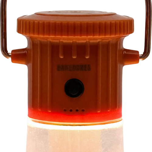 Barebones Laterne / Hängelampe Hoodoo Light Rust Orange - LED Campingleuchten
