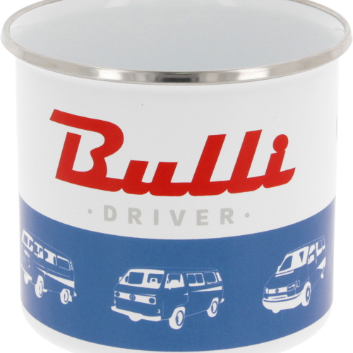 VW Collection T1 Bulli Emaille Tasse 500 ml Bulli Driver - Becher und Tassen