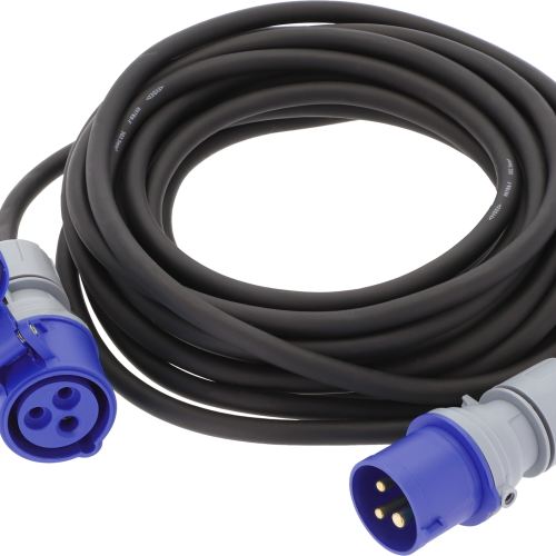 Berger CEE Verbindungsleitung CEE-Stecker und CEE-Kupplung 10 m - CEE-Kabel