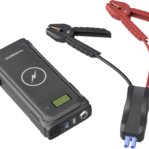 Dometic Powerbank Starthilfe PJS1000 mit kabellosem Ladepad / USB / Spitzenleistung 1000 A  - Powerbanks