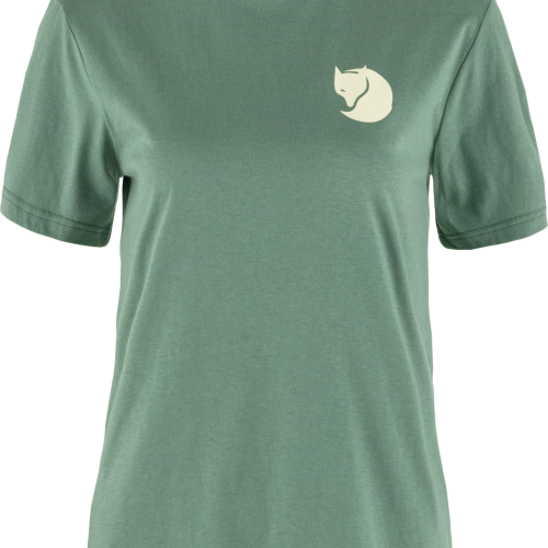 Fjällräven Walk with Nature Damen T-Shirt grün XL - Damenshirts, -blusen & -pullover