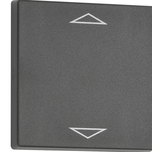 Inprojal System 20.000 Abdeckung TS TV-Lift Schwarz - Schalter, Taster & Rahmen
