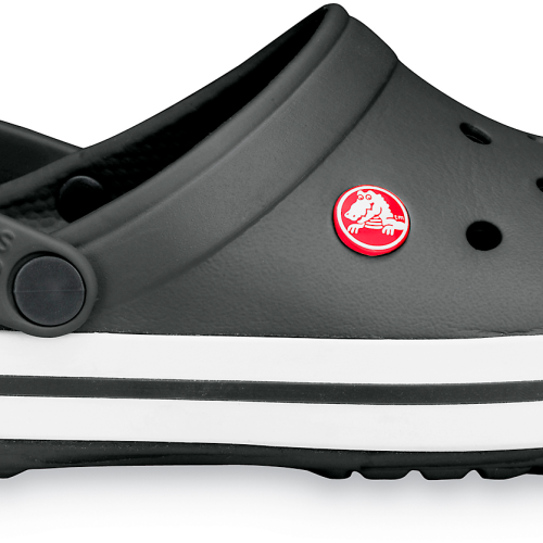 Crocs Crocband Clog Unisex Sandalen schwarz 45-46 - Herrenschuhe
