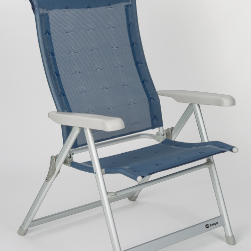 Berger Klappsessel Luxus XL blau - Klappstühle