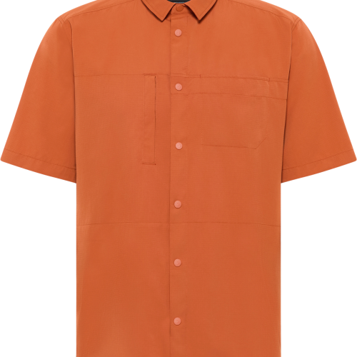 Jack Wolfskin Funktionshemd Herren orange XL - Herrenshirts, -hemden & -pullover von Dare 2b