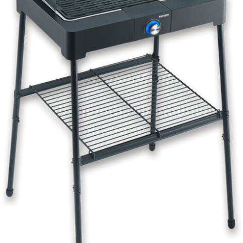 Severin PG 8568 Standgrill 2200 W mit Grillplatte - Elektrogrills