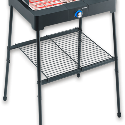 Severin PG 8566 Standgrill 2200 W mit Grillrost - Elektrogrills