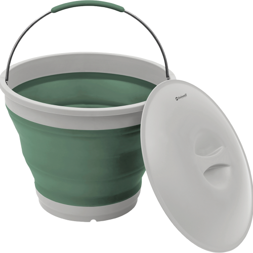 Outwell Collaps Eimer mit Deckel 7,5 Liter shadow green - Behälter