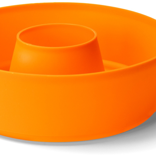 Omnia Maxi Silikonbackform 3 Liter für Maxiform orange - Kochgeschirr-Zubehör