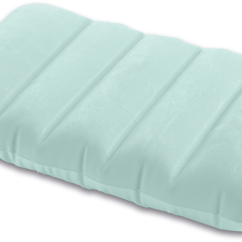Intex Kidz Kinderkissen aufblasbar 43 x 28 x 9 cm pink oder mintgrün - Reisekissen & Sitzunterlagen