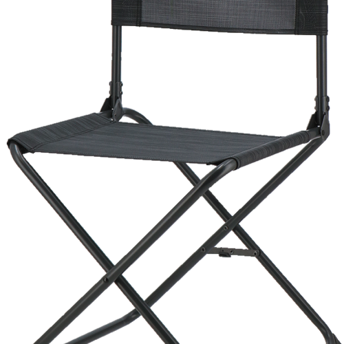Travellife Como Campinghocker mit abnehmbarer Rückenlehne blend gray - Campinghocker