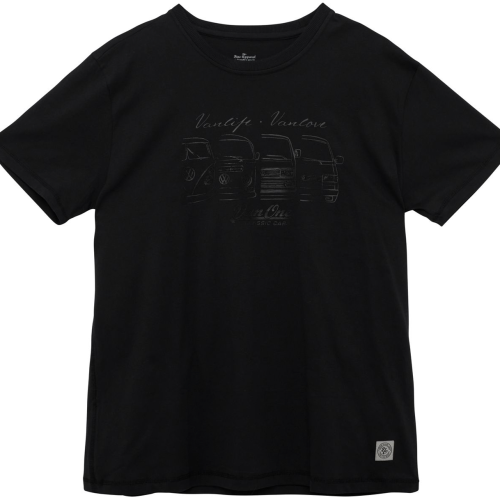 Van One We Are Family Unisex T-Shirt schwarz XL - Herrenshirts, -hemden & -pullover von Van One Classic Cars