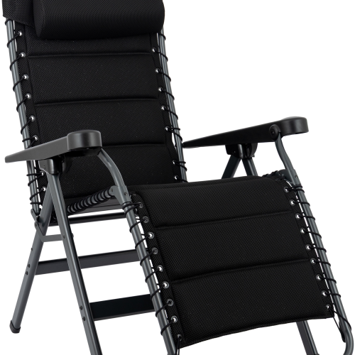 Crespo AP-232/80 A-Dlx Relaxliege schwarz - Relaxsessel