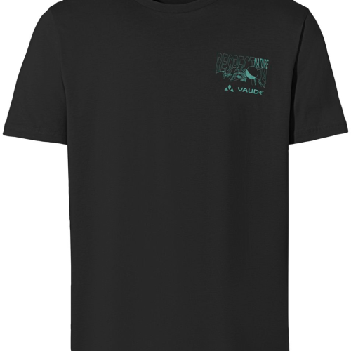 Vaude Spirit II Herren T-Shirt schwarz L - Herrenshirts, -hemden & -pullover