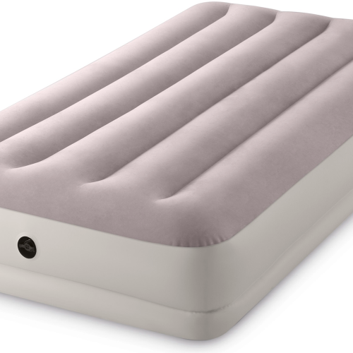 Intex Luftbett Standard Prestige Mid-Rise mit integrierter elektrischer Pumpe 99 x 191 x 30 cm - Luftbetten