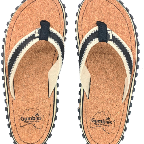 Gumbies Corker Unisex Flip Flops schwarz 39 - Herrenschuhe