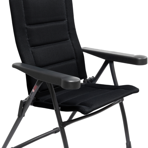 Crespo AP/215-Air Deluxe Compact Klappstuhl schwarz - Klappstühle