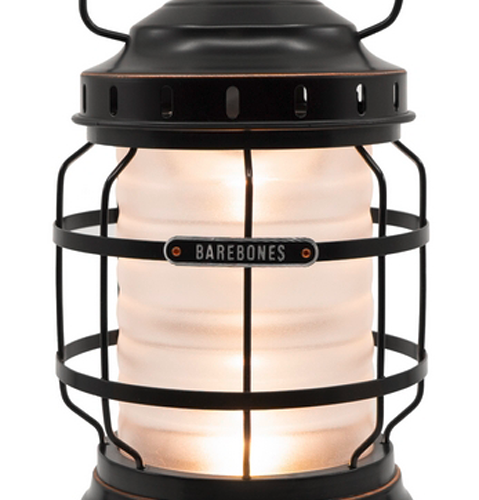 Barebones Laterne Forest Akkubetrieben Antique Bronze - LED Campingleuchten