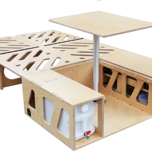 Moonbox Campingbox 111 Modify passend für Minivan UV-Lack - Ausbauboxen & Campingboxen