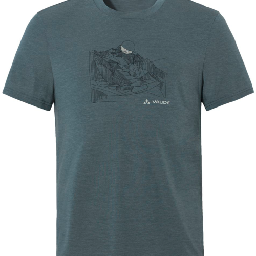 Vaude Tekoa III Herren T-Shirt dunkelgrau XL - Herrenshirts, -hemden & -pullover