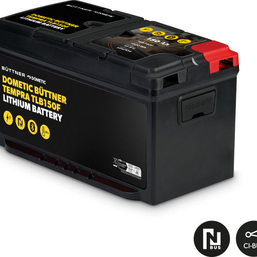 Büttner Dometic Tempra TLB150F Lithiumbatterie 12 V / 150 Ah mit integrierter Heizung - Fahrzeug-Batterien