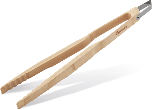 Enders Grillzange aus natürlichem strapazierfähigem Bambus 45 cm - Grillbesteck