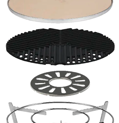 Cadac Gas-Tischgrill Glamp Chef 40 BBQ tragbar inklusive Pizzastein 30mbar - Gasgrills von Cadac Dometic