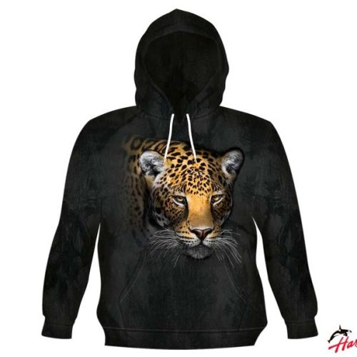 Harlequin Dark Night Jaguar Unisex Kapuzensweatshirt dunkelgrau M - Herrenshirts, -hemden & -pullover