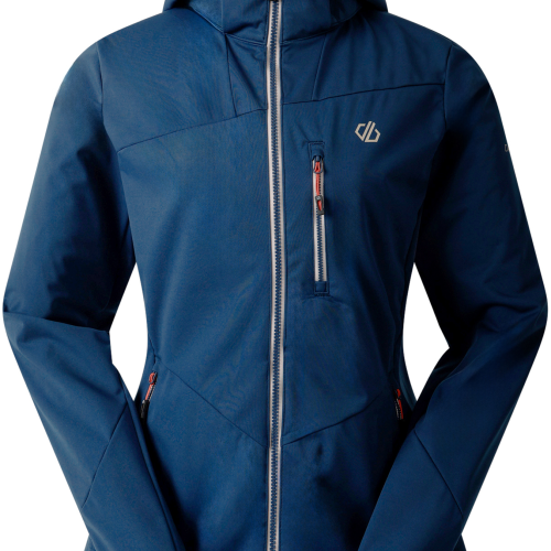 Dare2b Lexan Damen Softshelljacke blau 38 - Damenjacken von Dare 2b