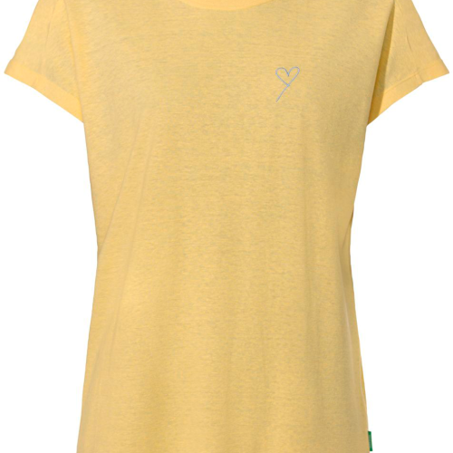 Vaude Neyland Damen T-Shirt gelb 36 - Damenshirts, -blusen & -pullover