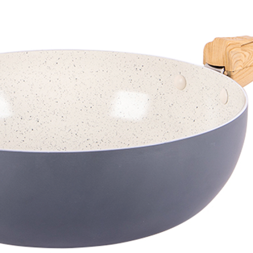 Bo-Camp Urban Outdoor Quayside Wokpfanne Aluminium Induktion 24 cm  - Camping Pfannen & Woks