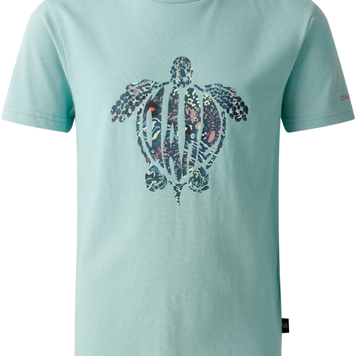 Dare2b Trailblazer II Kinder T-Shirt hellblau 152 - Kinder T-Shirts & -hemden von Dare 2b