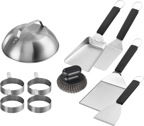 Enders Plancha Grillset 10 teilig - Sicherheit und Kochhilfen
