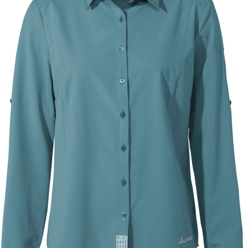 Vaude Rosemoor IV Damenlangarmshirt hellblau 40 - Damenshirts, -blusen & -pullover