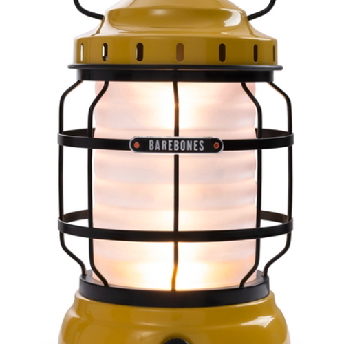 Barebones Laterne Forest Akkubetrieben Dusty Yellow - LED Campingleuchten