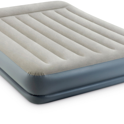 Intex Dura Beam MidRise Queen Luftbett mit 220V Pumpe 152 x 203 x 30 cm - Luftbetten