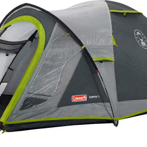 Coleman Active Zelt Darwin 3 Plus Kuppelzelt für 3 Personen - 3-Personen Zelte