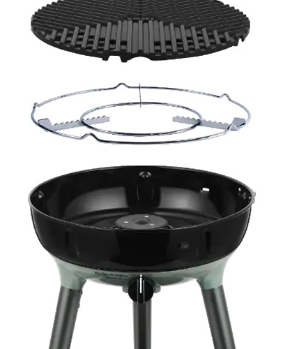 Cadac Gasgrill Carri Chef 40 BBQ Dome / Grill 2 Braai 30 mbar schwarz - Gasgrills von Cadac Dometic