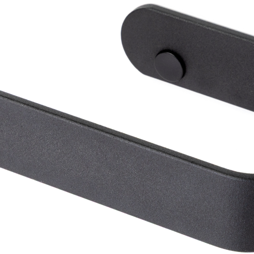 Confurn Toilettenpapierhalter 17 cm schwarz - Badzubehör