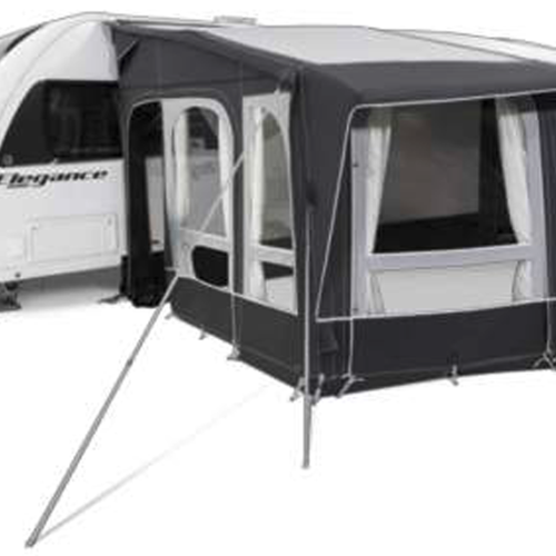 Dometic Ace AIR All-Season 400 S Aufblasbares statisches Vorzelt Anbauhöhe 235 - 265 cm Breite 4 m - Teilvorzelte