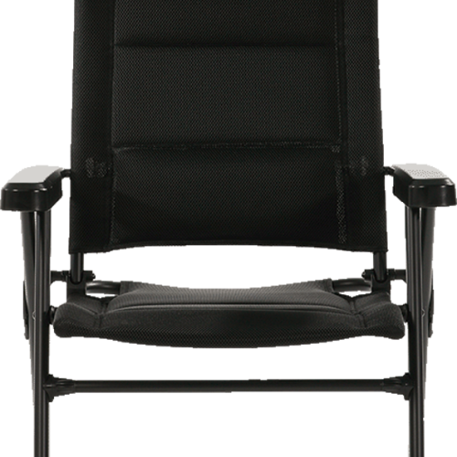 Travellife Barletta Campingstuhl Comfort Klappbar L Black - Faltstühle