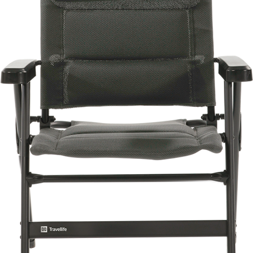 Travellife Barletta Campingstuhl Comfort Klappbar M Dark Grey - Faltstühle