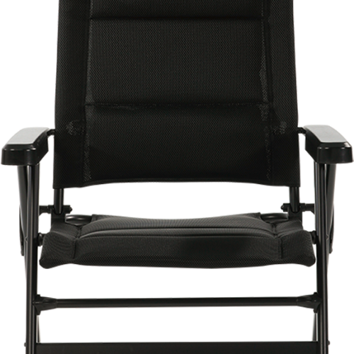 Travellife Barletta Campingstuhl Comfort Klappbar XL Black - Faltstühle