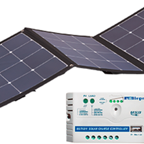 Berger Smart Travel Faltbares Solarmodul 120 W inkl. Solar-Laderegler - Solarmodule