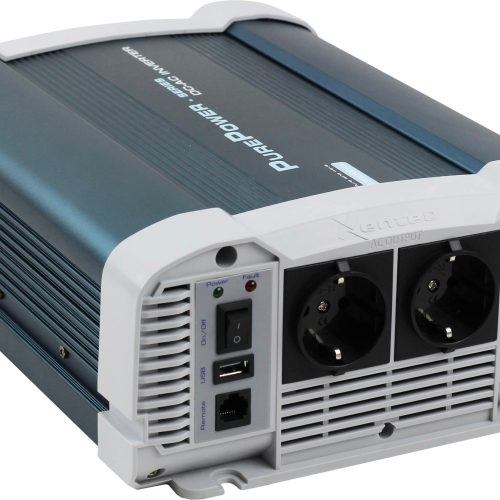 Xenteq PurePower Wechselrichter 12 V DC - 230 V AC 1500 Watt reine Sinuswelle mit App-Funktion - Wechselrichter & Spannungswandler