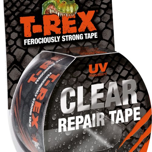 T-Rex UV-beständiges Reperaturklebeband durchsichtig 8,2 m x 48 mm  - Klebstoffe & Dichtmittel
